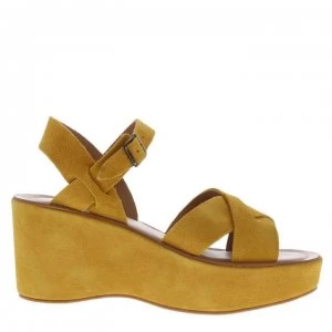 Image of Kork Ease Ava Wedges - Yellow