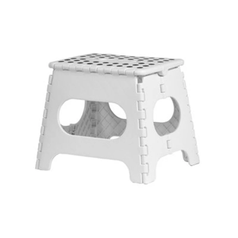 Image of Innoteck Essentials Medium Folding Step Stool - White