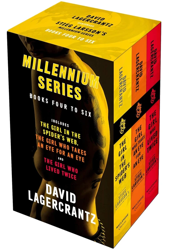 Image of Millennium Box Set David Lagercrantz Books 4 To 6 David Lagercrantz Books