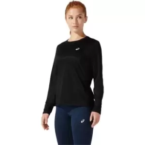 Image of Asics Womens Core LS Running Top - Black