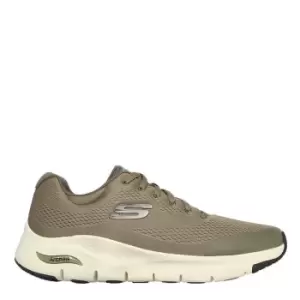 Image of Skechers Arch Fit Mens Trainers - Green