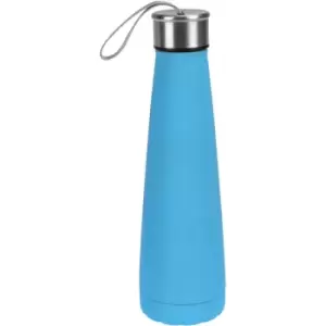 Image of Asab - Stainless Steel Water Bottle Vacuum Insulated Flask Thermos Travel 450ml blue