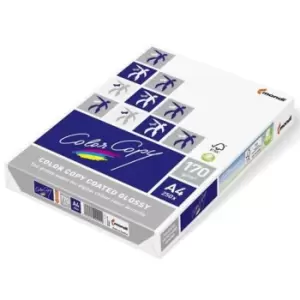 Image of Color Copy Card Premium Coated Glossy A4 170gsm FSC White Ref CCG0170 [250 Sheets]
