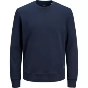 Image of Jack and Jones Basic Crew Sweater - Blue