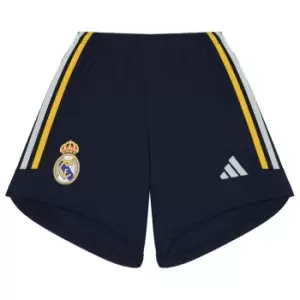 Image of adidas Real Madrid Away Shorts 2023 2024 Juniors - Blue