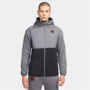 Image of Nike Paris Saint Germain Winter AWF Jacket Mens - Grey