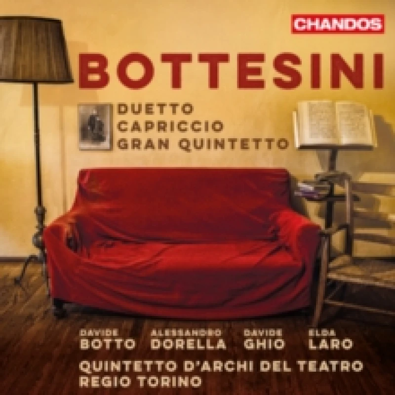 Image of Bottesini: Duetto/Capriccio/Gran Quintetto CD / Album