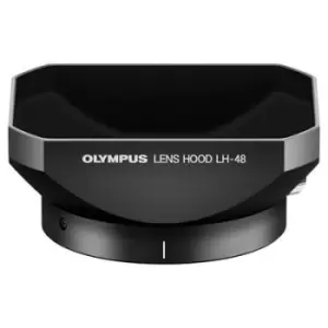 Image of Olympus LH-48 Lens Hood for M. Zuiko 12mm Lens - Black