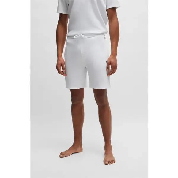 Image of Boss HBW Waffle Short Sn43 Pyjama Shorts Large White 42932801430