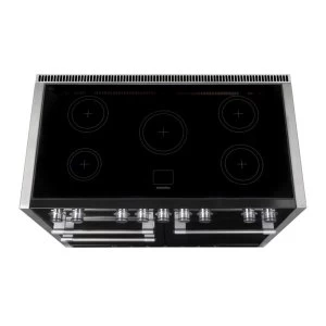 Image of Mercury MCY1200EIAB 96670 120cm Induction Range Cooker - Ash Black Finish