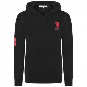 Image of US Polo Assn Neck Sweat Top - Black