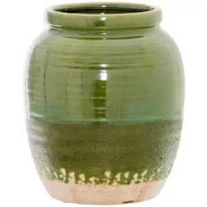 Image of Seville Collection Olive Bulbous Vase