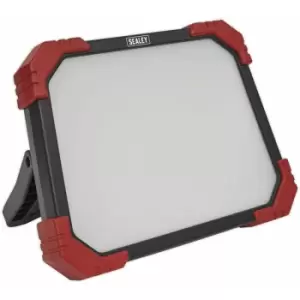 Image of Heavy Duty Site Light - 48W smd LED - 2 x 13A Sockets - IP54 Rated - 230V Supply