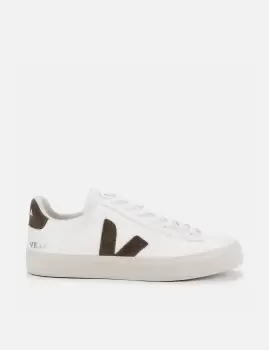 Image of Veja Campo (Chrome Free) Trainers - Extra White/Khaki