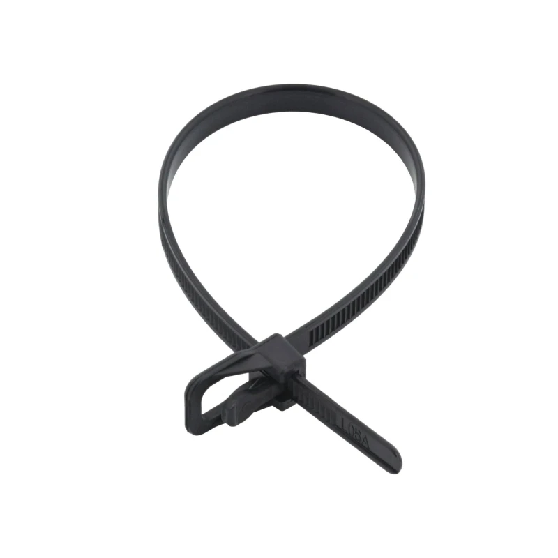 Image of Cablenet Cablenet EVT-S08BK-TA cable tie Releasable cable tie Nylon Black 100 pc(s) EVT-S08BK-TA
