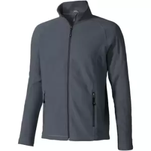 Image of Elevate Mens Rixford Full Zip Polyfleece (M) (Storm Grey)