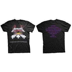 Image of Metallica - Master of Puppets Mens Medium T-Shirt - Black