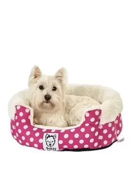 Image of Bunty Deep Dream Pet Bed Pink Medium - Large