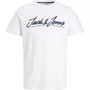 Image of Jack and Jones T-Shirt Mens - White