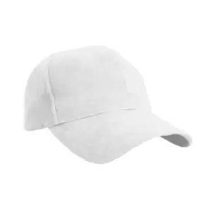 Image of Result Pro Style Heavy Brushed Cotton Baseball Cap (Pack of 2) (One Size) (White)