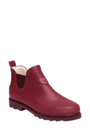 Image of Regatta Lady Harper Ankle Wellington Boots - Burgundy
