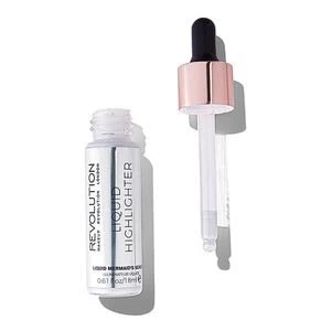 Image of Makeup Revolution Liquid Highlighter Mermaid Scales Multi