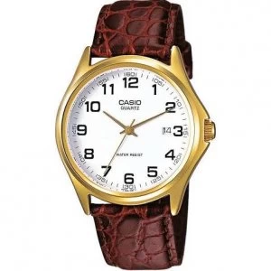 Image of Casio Unisex Gold Plated Watch - MTP-1188PQ-7B
