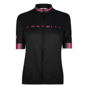 Image of Castelli Gradient Womens Jersey - Black