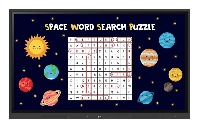 Image of LG 65TR3DK-B interactive whiteboard 165.1cm (65") 3840 x 2160 pi