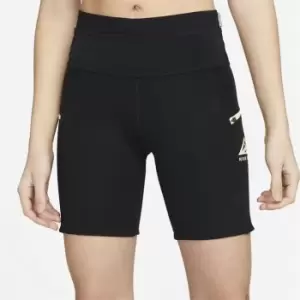 Image of Nike DriFit Trail Shorts Womens - Black