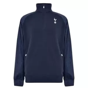 Image of Source Lab Hotspur FC quarter Zip Jacket 2022/2023 Mens - Blue