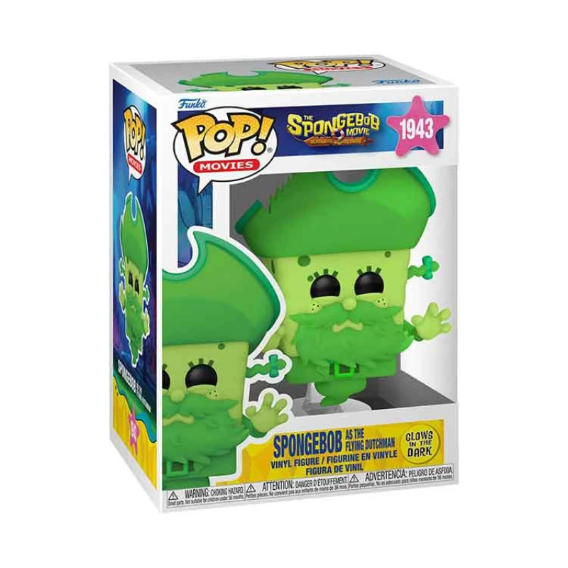 Image of AJ Toys & Books Funko SpongeBob SquarePants POP! Vinyl Figure SpongeBob as the Flying Dutchman (Glow)
