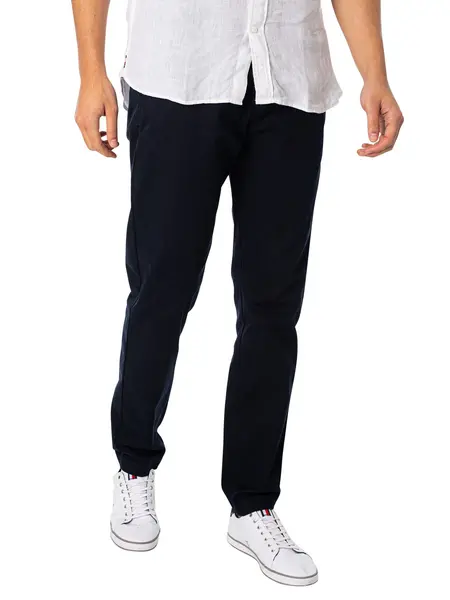 Image of Tommy Hilfiger Harlem Chino Trousers Desert Sky 30W x 32L