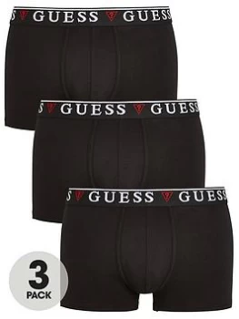 Image of Guess 3 Pack Boxers - Black Size XL Men