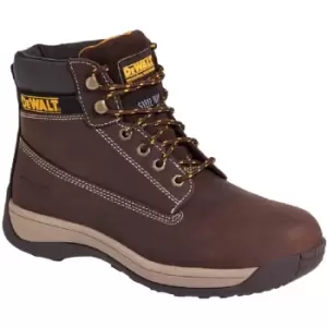 Image of DEWALT Mens Apprentice Leather Industrial Steel Toe Safety Boot (8 UK) (Brown) - Brown