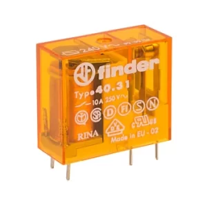 Image of Finder 40.31.8.240.0000 240V Relay (Miniature) SPDT DC 10A