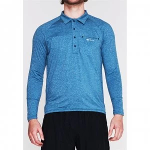 Image of Sugoi Coast Long Sleeve T Shirt Mens - Blue Titanium2