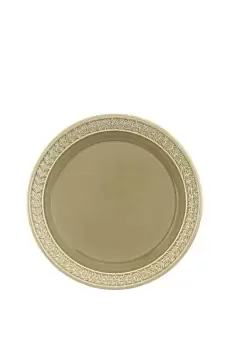 Image of Portmeirion Botanic Garden Harmony Side Plates Set Of 4 Moss Green