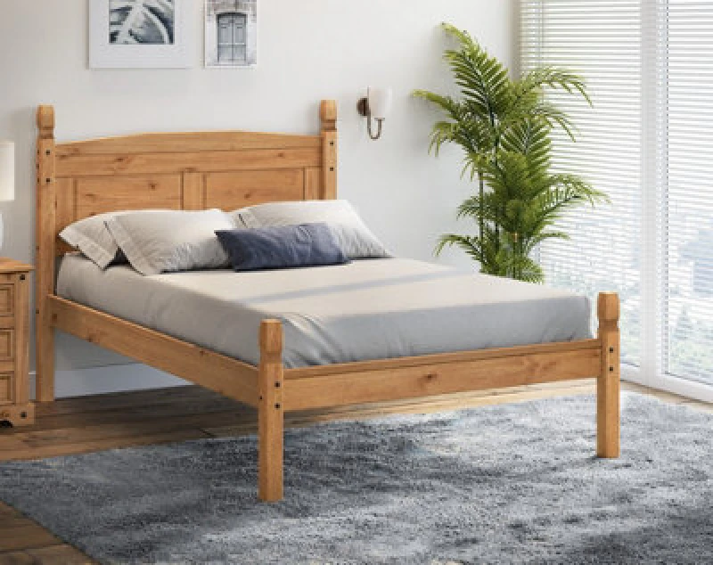 Image of MERCERS FURNITURE Corona 4'0' Low Foot End Bed Frame 5060335865953