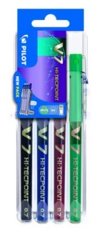 Image of Pilot Set2Go V7 0.7mm Assorted PK4