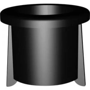 Image of LED socket Plastic Suitable for LED 3mm Snap in fixing Signal C