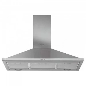 Image of Hotpoint PHPN95FLM 90cm Chimney Cooker Hood