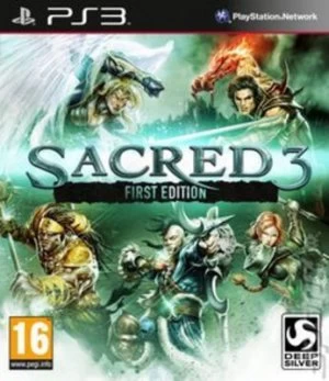 Image of Sacred 3 First Edition PS3 Game