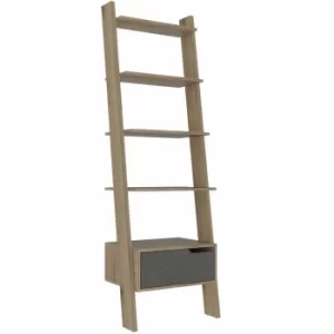 Image of Manhattan Ladder Bookcase, Pine