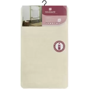 Image of JVL - solemate Eco-Bath Mat, 60x100cm, Ivory