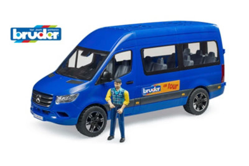 Image of Bruder Bruder 1:16 MB Sprinter Transfer with driver Del Multi unisex 01:16