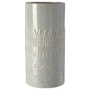 Image of Premier Housewares Petra Small Planter - Light Green Finish