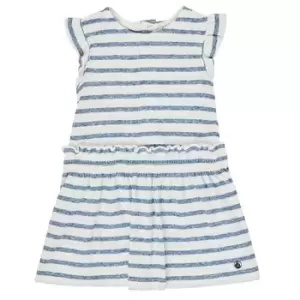 Image of Petit Bateau MILANAIS Girls Childrens dress in Multicolour - Sizes 6 months,12 mois