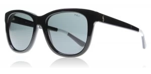 Image of Polo Ralph Lauren PH4105 Sunglasses Shiny Black 557287 54mm