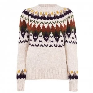 Image of Gant Fairisle Crew Sweatshirt - Cream 130